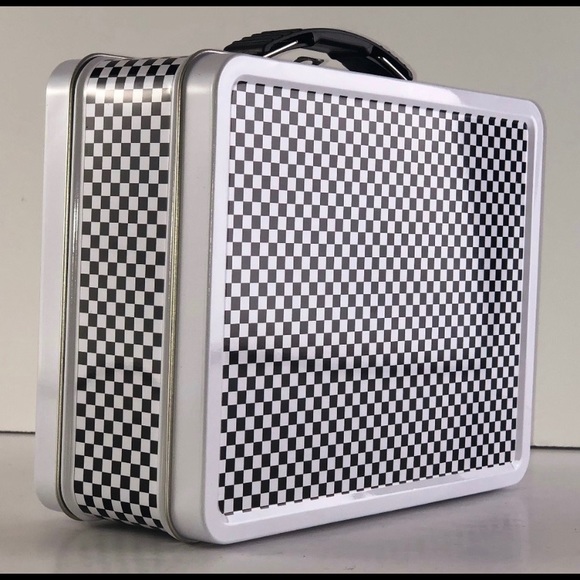 Vans Off The Wall Checkerboard Metal Lunch Box - Picture 4 of 8